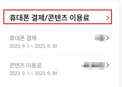 소액결제 금액 설정